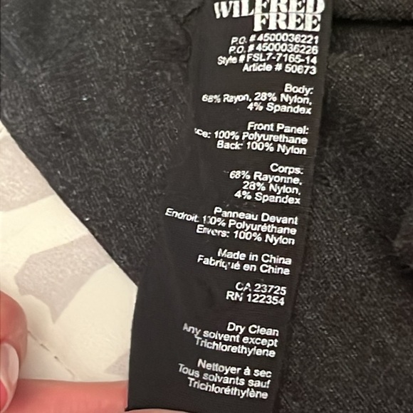 Wilfred Free Vegan Leather Skort - Picture 6 of 6